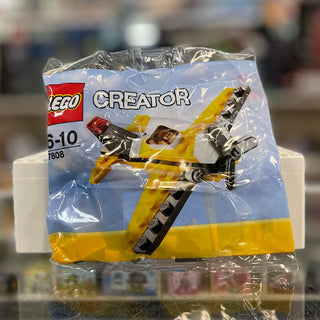 Yellow Airplane Polybag 7808 Building Kit LEGO®