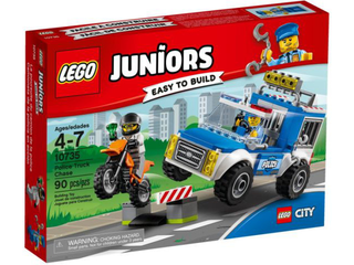 10735 - Police Truck Chase - EMPTY BOX ONLY