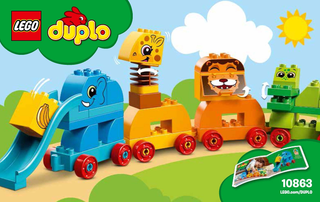 10863-My First Animal Brick Box - INSTRUCTIONS ONLY Instructions LEGO®