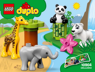 10904-Baby Animals - INSTRUCTIONS ONLY Instructions LEGO®