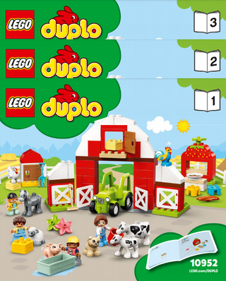 10952-Barn, Tractor & Farm Animal Care - INSTRUCTIONS ONLY Instructions LEGO®