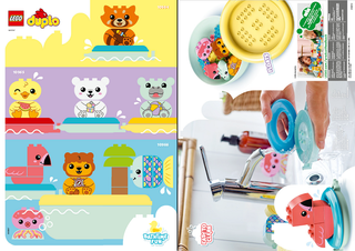 10966-Bath Time Fun: Floating Animal Island - INSTRUCTIONS ONLY Instructions LEGO®