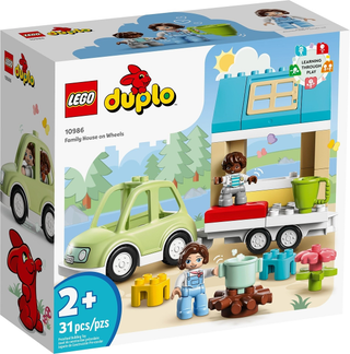 10986 - Family House on Wheels - EMPTY BOX ONLY Empty Box LEGO®