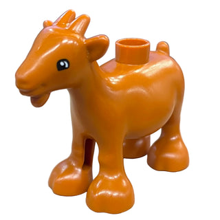 Duplo Goat with Eyes Semicircular Pattern, 11369c01pb03 - LEGO® Duplo Animal