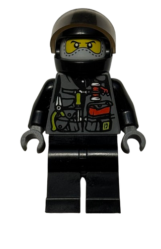 Specs - Tool Vest Torso, din003 - LEGO® Dino Attack/Dino 2010 Minifigure