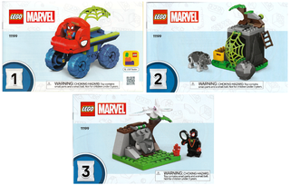 11199-Team Spidey Dino Crawler Rescue - INSTRUCTIONS ONLY Instructions LEGO®