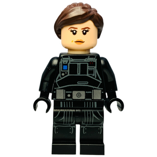 Jyn Erso (Imperial Ground Crew Disguise), sw0814 Minifigure LEGO® With Hair No Helmet