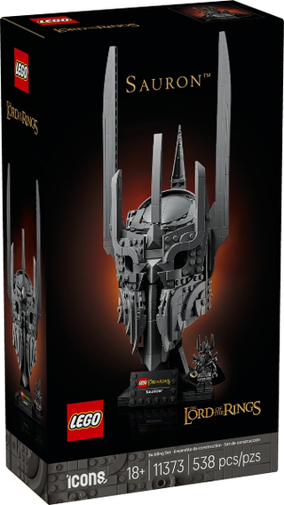 11373 - Sauron's Helmet - EMPTY BOX ONLY