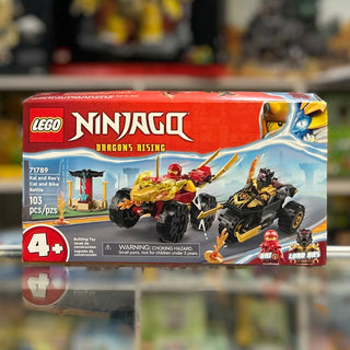 Kai and Ras's Car and Bike Battle, 71789 Building Kit LEGO®