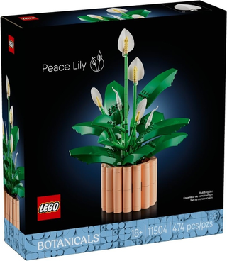 11504 - Peace Lily - EMPTY BOX ONLY Empty Box LEGO®