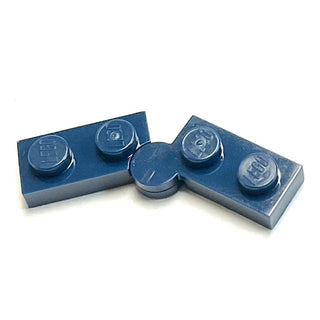 Hinge Plate 1 x 4 Swivel (2429 / 2430), Part# 2429c01 Part LEGO® Dark Blue