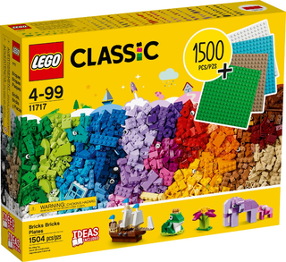 11717 - Bricks Bricks Plates - EMPTY BOX ONLY Empty Box LEGO®