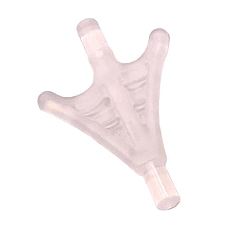 Minifigure, Weapon Web Effect Two Branches, Part# 36083f Part LEGO® Trans-Clear