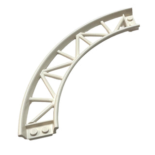 Roller Coaster Curve, 90 Degrees, Part# 25061 Part LEGO® White  