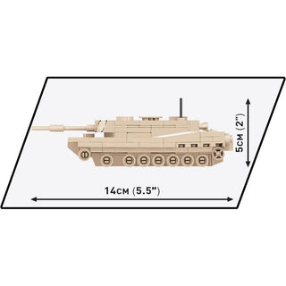 Abrams M1A2 Tank 1:72 Scale: COBI Set #3106 Building Kit Cobi Toys