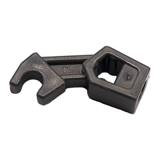 Arm Mechanical, Exo-Force / Bionicle, Thick Support, Part# 98313 Part LEGO® Pearl Dark Gray