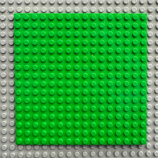 16x16 LEGO® Plate, 91405 Part LEGO® Bright Green 1 Part