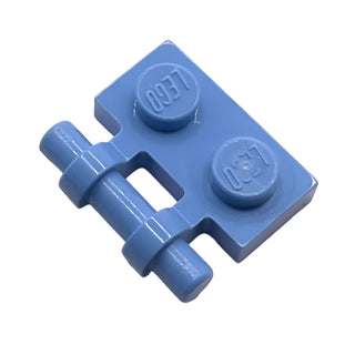 Plate, Modified 1x2 with Bar Handle on Side - Free Ends, Part# 2540 Part LEGO® Medium Blue