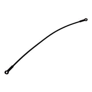 Hose, Flexible 22L with 2 Connector Ends (Zipline), Part# 27965 Part LEGO® Black