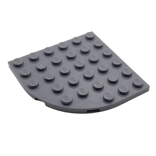 Plate, Round Corner 6x6, Part# 6003 Part LEGO® Dark Bluish Gray