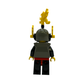 Black Knights-Breastplate - Armor over Black, Dark Gray Helmet, Black Visor, Yellow Dragon Plumes, Cas166 Minifigure LEGO®