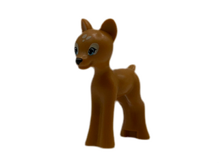 Deer, Friends, Fawn with Black Nose, Medium Azure Eyes and Tan Spots Pattern, 13393pb01 Minifigure LEGO®