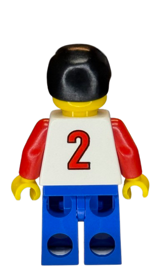 Soccer Player - Red, White, and Blue Team with Number 2 on Back, soc023 Minifigure LEGO®