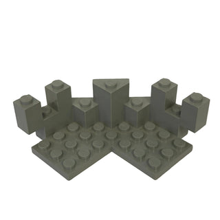 Castle Turret Top 7 x 7 Corner, 6072 Part LEGO®
