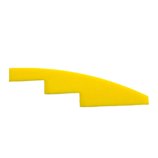 Slope, Curved 4 x 1, Part# 61678 Part LEGO® Yellow