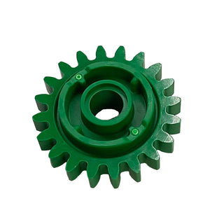 Technic, Gear 20 Tooth with Clutch on Both Sides, Part# 81346 Part LEGO® Green