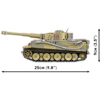 PANZER VI Tiger I No. 131 Tank: WWII COBI Set #3123 Building Kit Cobi Toys