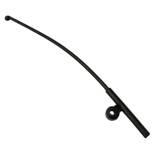 Minifigure, Utensil Fishing Rod / Pole, 12L, Part#2614 Part LEGO® Black