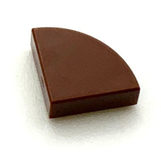 Tile Round 1x1 Quarter, Part# 25269 Part LEGO® Reddish Brown  