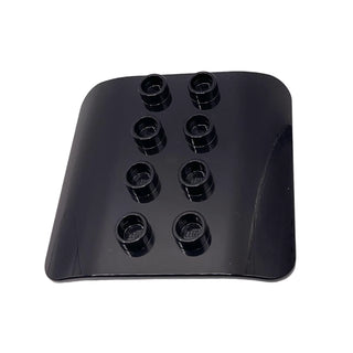 Duplo, Train Cabin Roof 4 x 4, Part# 35734 Part LEGO® Black