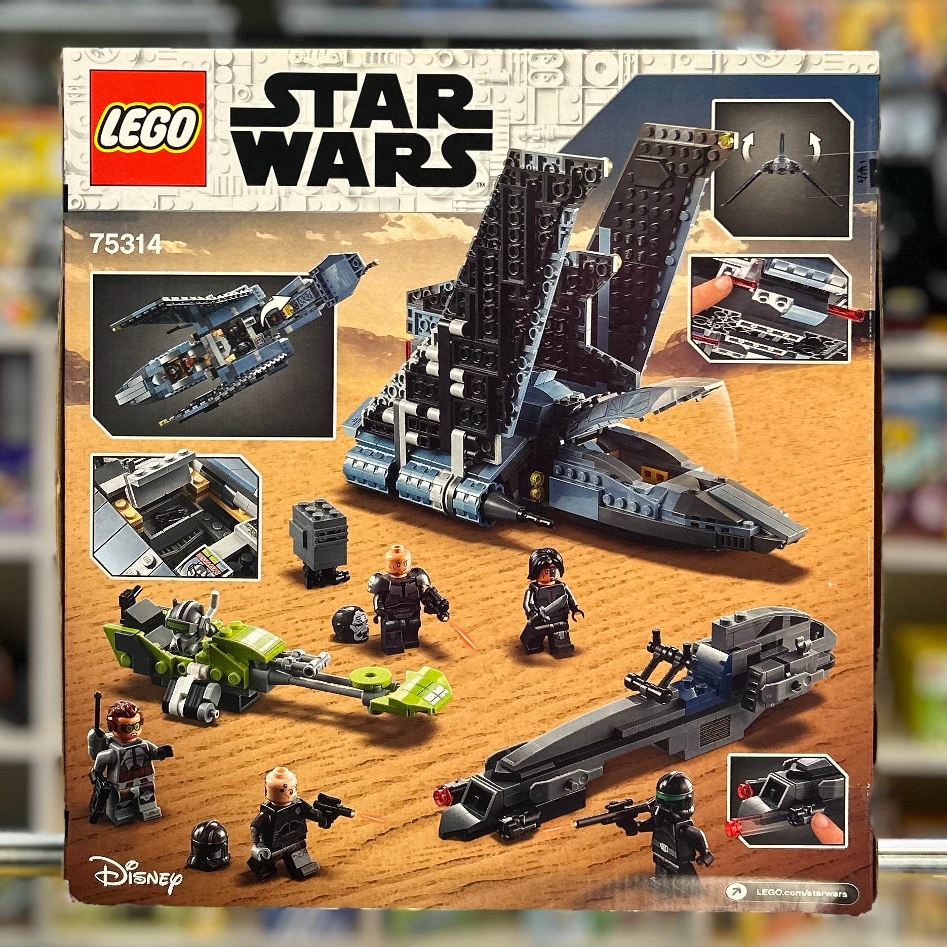 The Bad Batch Attack Shuttle, 75314 – United Brick Co®