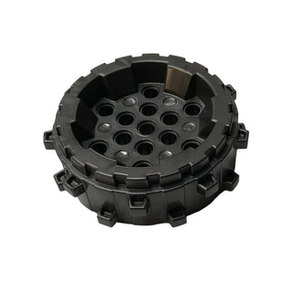 Wheel Hard Plastic with Small Cleats, Part# 64711 Part LEGO® Pearl Dark Gray