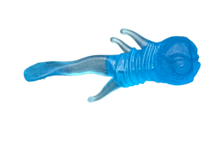 Bionicle Squid, Rubber, Part# 57555 Part LEGO® Trans-Light Blue Like New