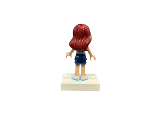 Paisley - Light Aqua Vest, Dark Blue Skirt, White Shoes, Medium Azure Soles and Laces, frnd652 Minifigure LEGO®   