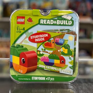 Read & Build Grow Caterpillar Grow, 6758 - LEGO® DUPLO® Set Building Kit LEGO®