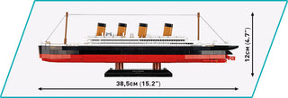 COBI R.M.S. Titanic Ocean Liner: Set #1680 Cobi Kit Cobi Toys