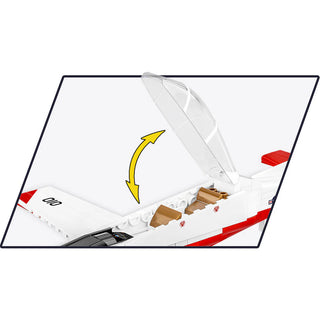 Beechcraft T-6 Texan II Turboprop Red/White Plane: COBI Set #26625 Building Kit Cobi Toys