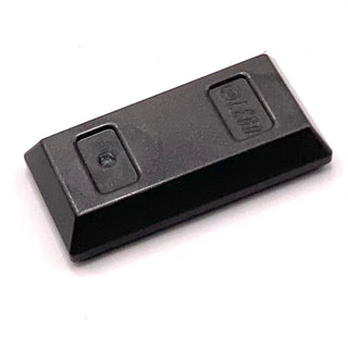 Minifigure Utensil, Ingot/Bar, Part# 99563 Part LEGO® Pearl Dark Gray