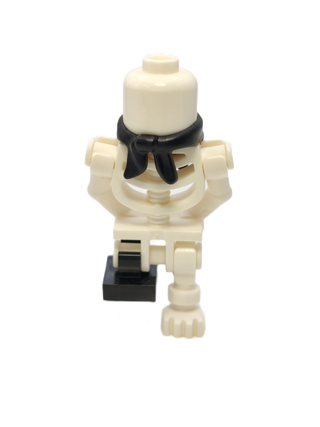 Skeleton with Scarf and Short Black Leg, gen094 Minifigure LEGO®   