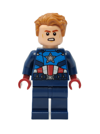 Captain America - Dark Blue Suit, sh908 Minifigure LEGO®   
