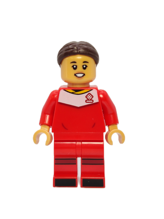 Samantha Kerr - Red Soccer Uniform, soc155 Minifigure LEGO®   