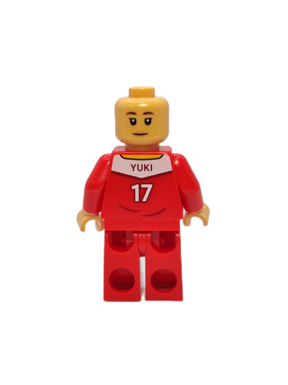 Yuki Nagasato - Red Soccer Uniform, soc158 Minifigure LEGO®   