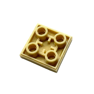 Tile, Modified 2x2 Inverted, Part# 11203 Part LEGO® Tan