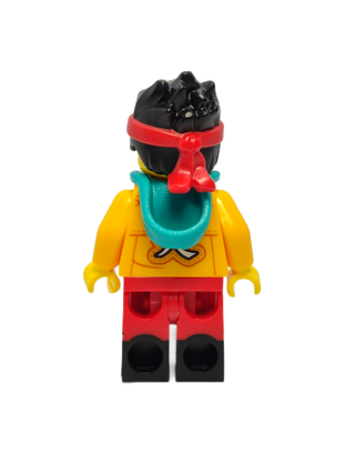 Monkie Kid - Bright Light Orange Jacket, mk041 Minifigure LEGO®   