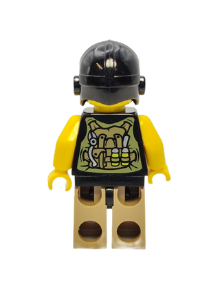 Hero - Utility Vest, dino004 - LEGO® Dino Minifigure