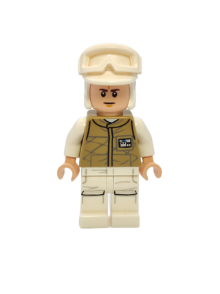 Hoth Rebel Trooper Dark Tan Uniform (Frown), sw0735 Minifigure LEGO®   